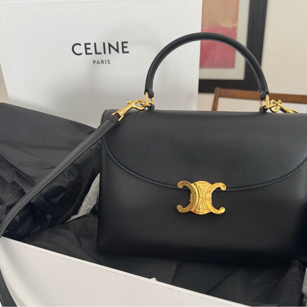 CELINE MEDIUM NINO BAG IN SUPPLE GRAINED CALFSKIN